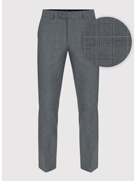 Pako Lorente Pako Lorente Spodnie garniturowe P20WF-6G-040 Szary Slim Fit