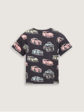 Tom Tailor Tom Tailor T-Shirt 1046527-37796 Czarny Regular Fit