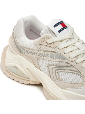 Tommy Jeans Superge Tjw Trendy Retro Runner EN0EN02550 Écru