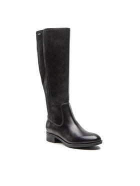 Geox Geox Oficerki D Felicity Np Abx D D26BLD 04322 C9999 Czarny