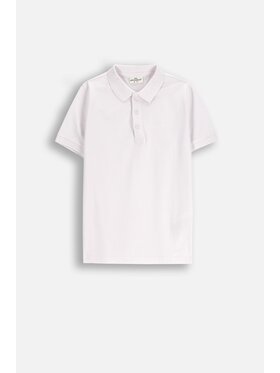 Coccodrillo Coccodrillo Polo XCX143601EJB-001 Biały Regular Fit