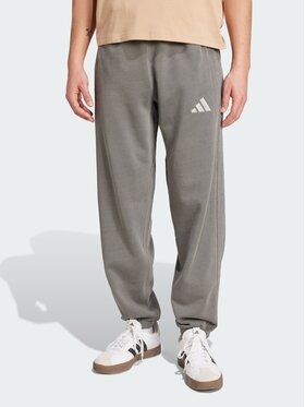 adidas adidas Spodnie materiałowe 151405 Czarny Loose Fit