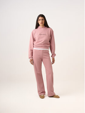 La Mania La Mania Bluza ROMINA Różowy Classic Fit