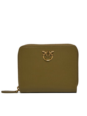 Pinko Pinko Malá dámska peňaženka Taylor Zip Around AI 23-24 PCPL 100249 A0F1 Kaki