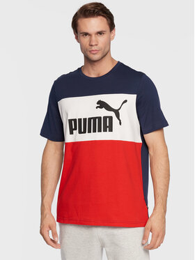 Puma Puma Tričko Essentials+ Colorblock 848770 Farebná Regular Fit