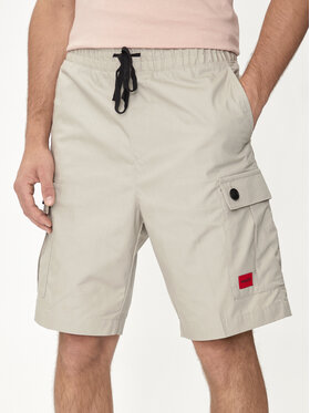 HUGO Hugo Szorty materiałowe Garlio242 50510594 Szary Regular Fit