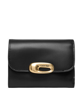 Calvin Klein Calvin Klein Rahakott Hardware Trifold With Zip Pocket LV04F1116G Must