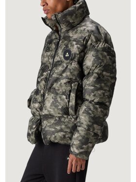 Peuterey Peuterey Kurtka puchowa TAKEOFF CAMOU Zielony Egg Fit