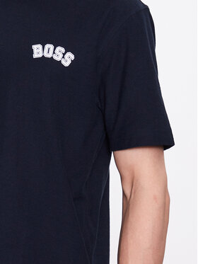 Boss T-shirt 50485065 Tamnoplava Oversize