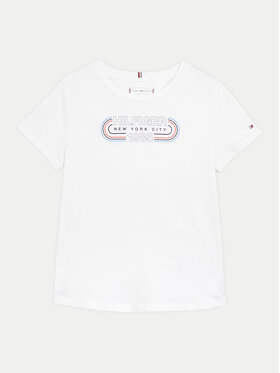 Tommy Hilfiger T-shirt 1985 KG0KG07858 Bijela Regular Fit