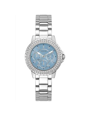 Guess Guess Hodinky GW0410L1 Stříbrná