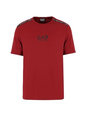 EA7 Emporio Armani EA7 Emporio Armani T-shirt 6DPT10 PJTMZ Rosso Regular Fit