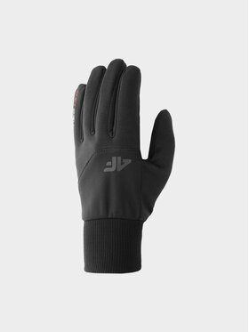 4F 4F Guanti da uomo 4FWAW24AFGLU140-20S Nero