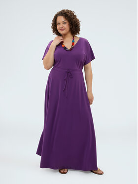 Fiorella Rubino Fiorella Rubino Abito da sera 7002L001300N029 Viola A-Line Fit