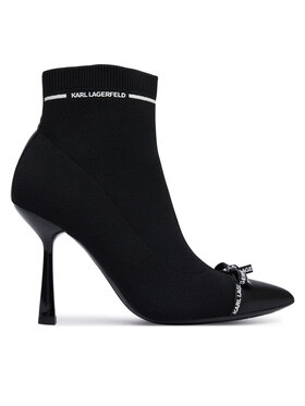 KARL LAGERFELD KARL LAGERFELD Botine Pandara KL31341 Negru