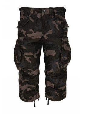 Brandit Brandit Szorty materiałowe 2003.4.M Khaki Regular Fit