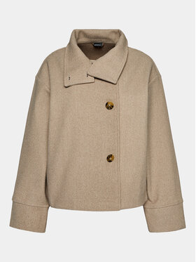 Gina Tricot Gina Tricot Demisezoninė striukė 20129 Smėlio Oversize