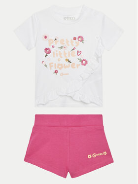 Guess Guess Bērnu komplekts A5GG07 K6YW4 Balts Regular Fit