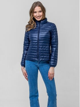 Perso Perso Prechodná bunda BLE260049F Tmavomodrá Regular Fit
