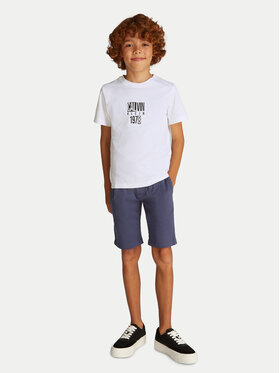Calvin Klein Jeans Calvin Klein Jeans T-särk Good Level IB0IB02456 Valge Regular Fit
