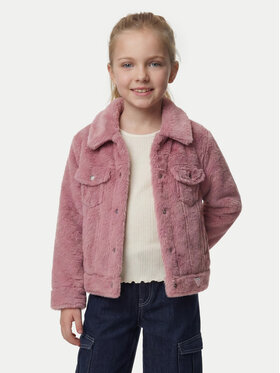 Guess Guess Pelzmantel J6YL13 K4223 Rosa Regular Fit