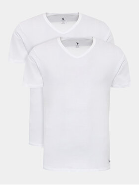 U.S. Polo Assn. U.S. Polo Assn. Комплект 2 тишъртки 80199 Бял Regular Fit