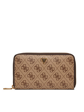 Guess Guess Duży Portfel Męski SMLYLL LEA28 Brązowy