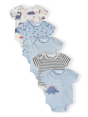 minoti minoti Body 28BABYPACK26 Błękitny Regular Fit
