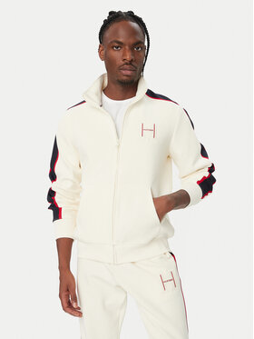 Tommy Hilfiger Tommy Hilfiger Felpa Pique H Badge MW0MW44957 Crema Regular Fit