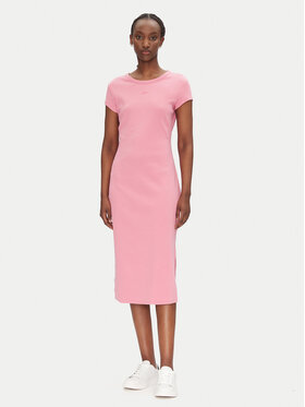 BOSS BOSS Kleid für den Alltag 50536979 Rosa Regular Fit