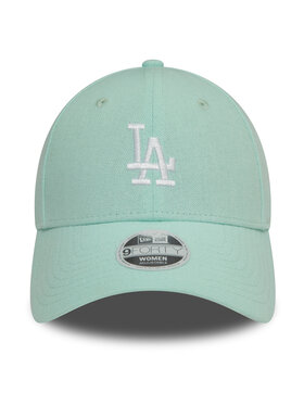 New Era Kapa S šiltom Wmns Mlb Linen 940 La Dodgers 60503464 Zelena