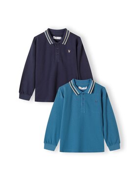 minoti minoti Komplet koszulek polo 27polo52 Granatowy Regular Fit