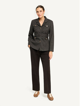 KMX KMX Marynarka 107870005 Brązowy Fitted Fit