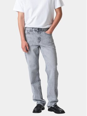 TeeShoppen TeeShoppen Jeansy 'Basic Collection' Szary Relaxed Fit
