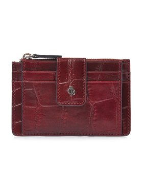 Castelijn & Beerens Castelijn & Beerens Etui na karty kredytowe 332789 Bordowy