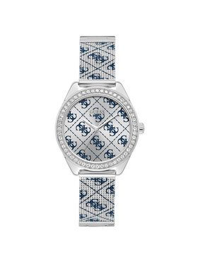 Guess Guess Zegarek W1279L1 Srebrny