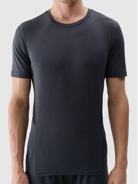 4F 4F T-Shirt 4FWSS25TFTSM1345 Szary Active Fit