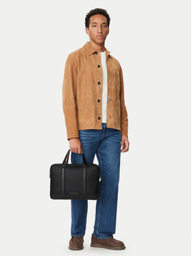 Tommy Hilfiger Tommy Hilfiger Portatīvā datora soma Th Textured Computer Bag AM0AM14726 Melns