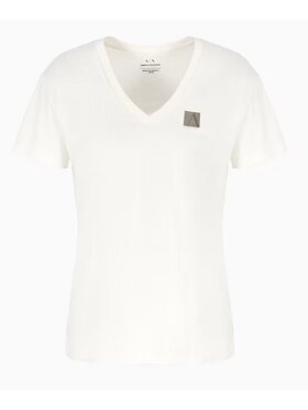 Armani Exchange Armani Exchange T-Shirt 6DYT23 YJ3RZ 1130 Beżowy Regular Fit