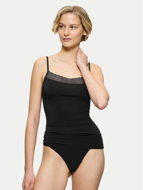 Triumph Triumph Top Feel Of Modal 10221654 Czarny Slim Fit