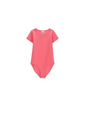 Coccodrillo Coccodrillo Body dziecięce WC6112201TGJ-007 Różowy Regular Fit