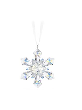 Swarovski Swarovski Ozdoba Holiday Classics Ozdobna Gwiazda 5684505 Srebrny