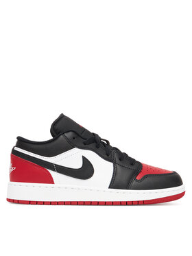 Nike Nike Snīkeri Air Jordan 1 Low (GS) 553560 161 Melns