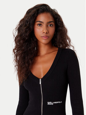 Φόρεμα υφασμάτινο Karl Lagerfeld Jeans φωτογραφία