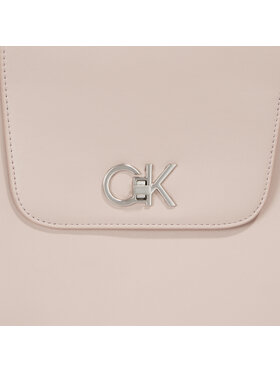 Calvin Klein Ročna Torba Re-Lock Shopper W/Flap K60K611052 Siva