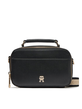 Tommy Hilfiger Tommy Hilfiger Τσάντα Iconic Tommy Camera Bag AW0AW15689 Μαύρο