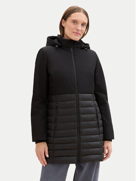 Tom Tailor Tom Tailor Parka 1041491 Fekete Regular Fit
