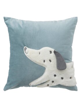 MIAhome MIAhome Poduszka dziecięca 39x39 cm DALMATA Niebieski