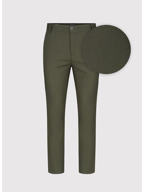 Pako Lorente Pako Lorente Spodnie dzianinowe P24SF-WX-003 Zielony Classic Fit