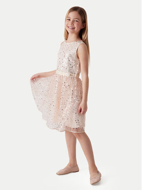 Guess Guess Elegantní šaty J6RK25 KCLM0 Růžová Regular Fit